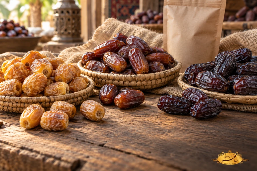 انواع خرما خشک