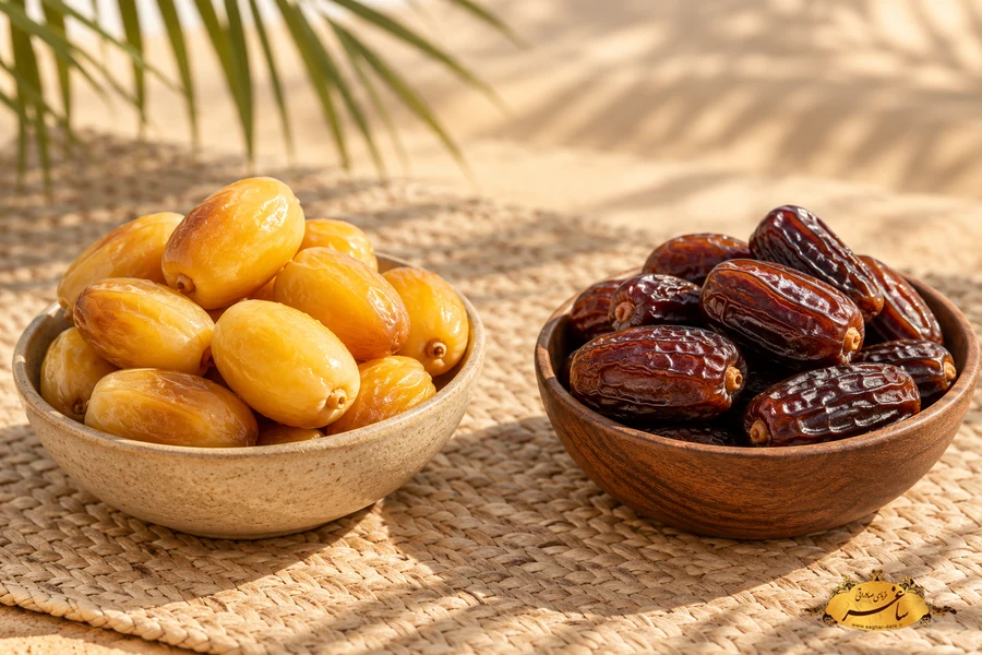 فرق رطب و خرما